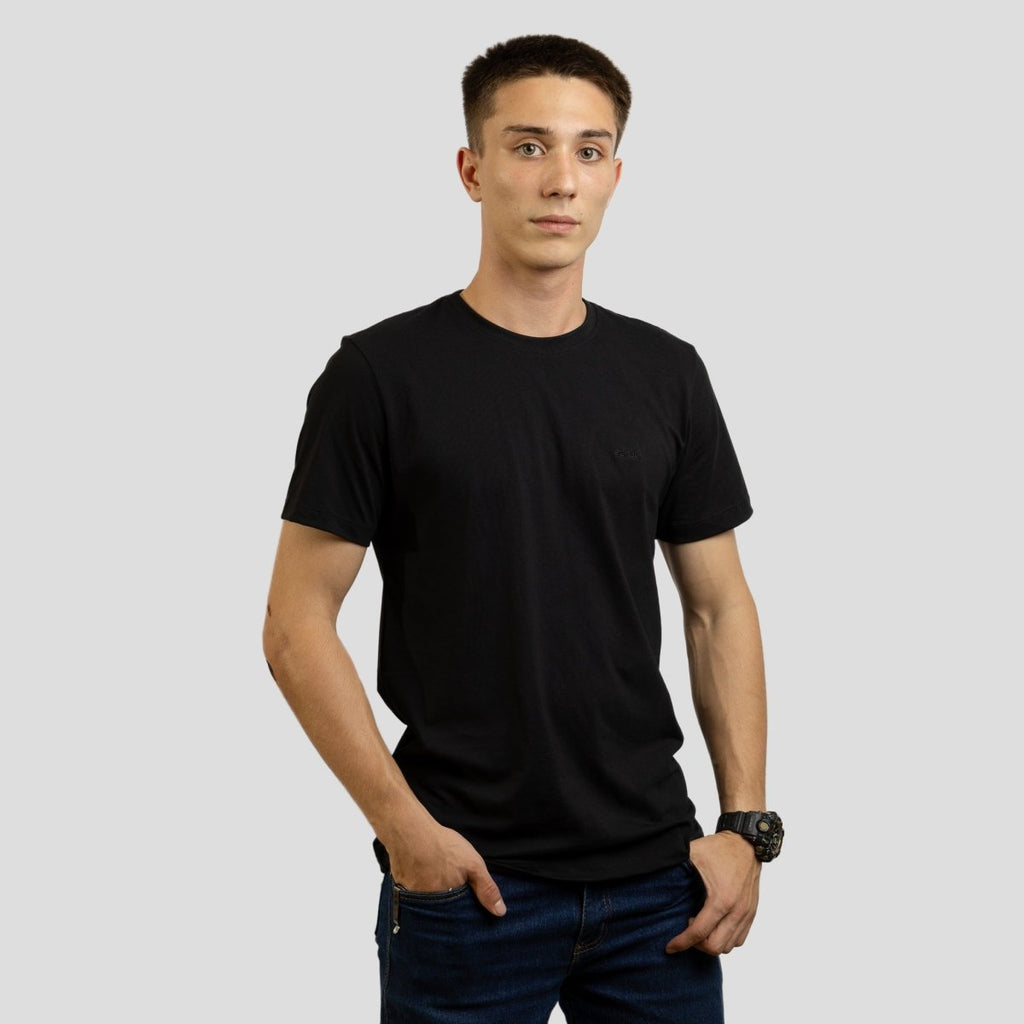 Camiseta Masculina Strut Algodão Pima - Preto - Strut