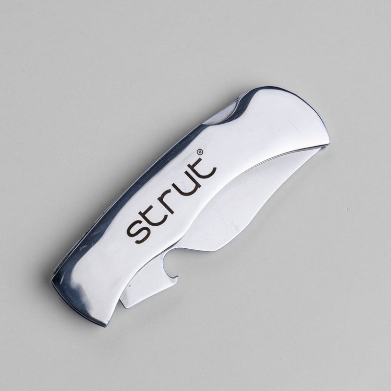 Canivete Strut Em Inox Com Abridor De Garrafa Integrado - Strut