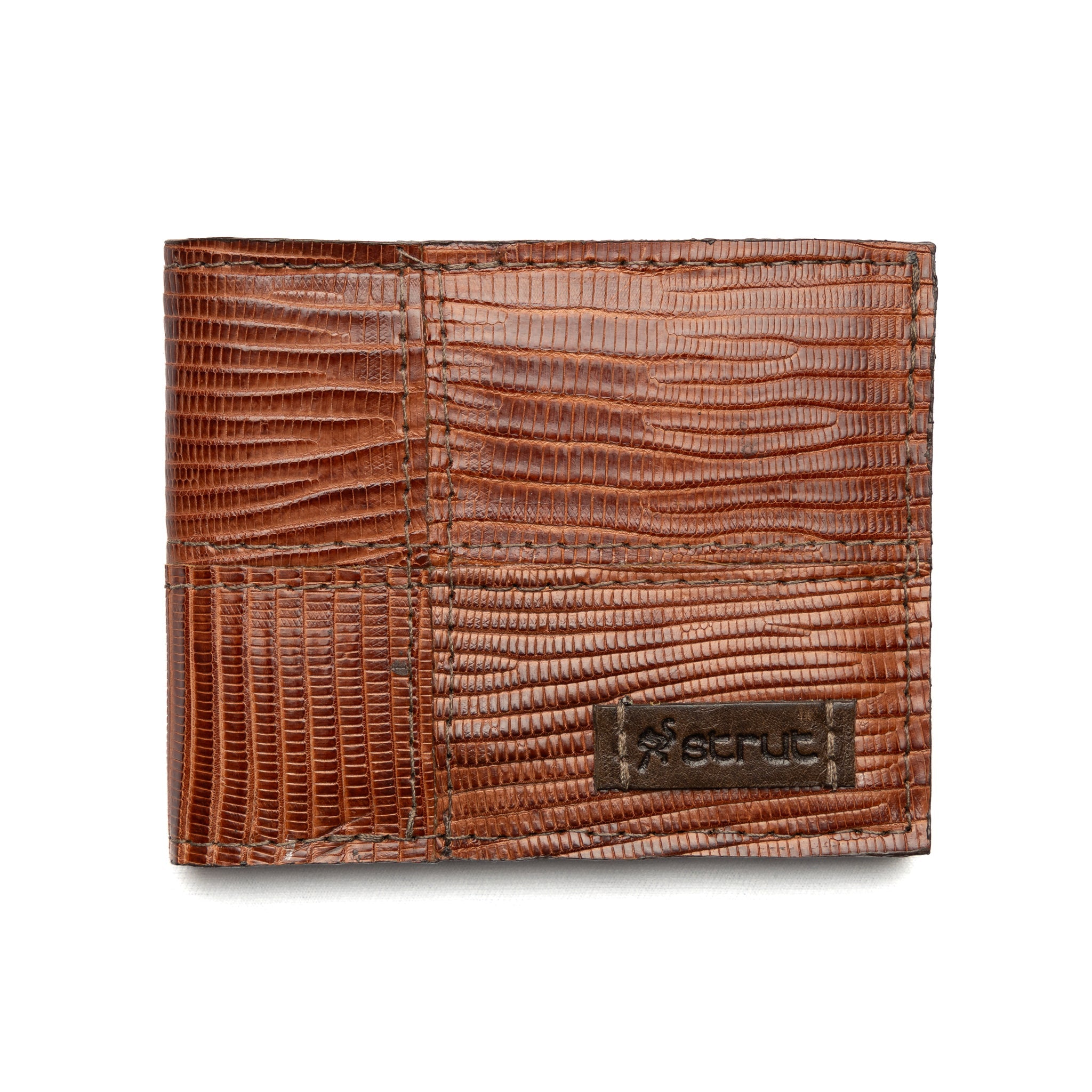 Carteira de Couro de Jacaré Legítimo Masculina Strut - Strut