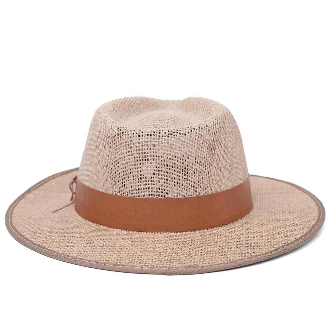Chapéu Redondo de Juta Forrado Strut - Strut