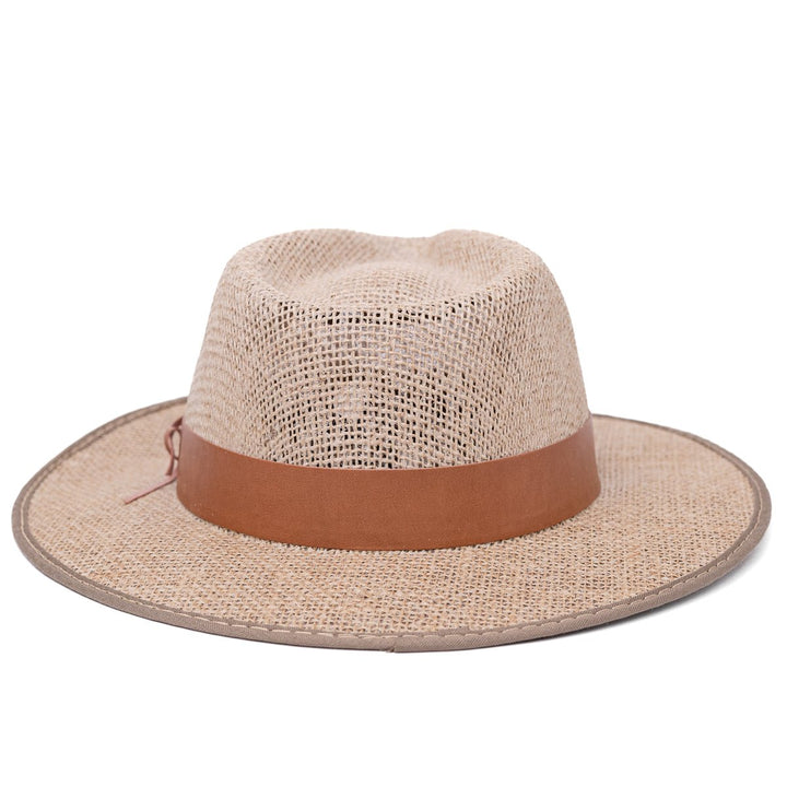 Chapéu Redondo de Juta Forrado Strut - Strut