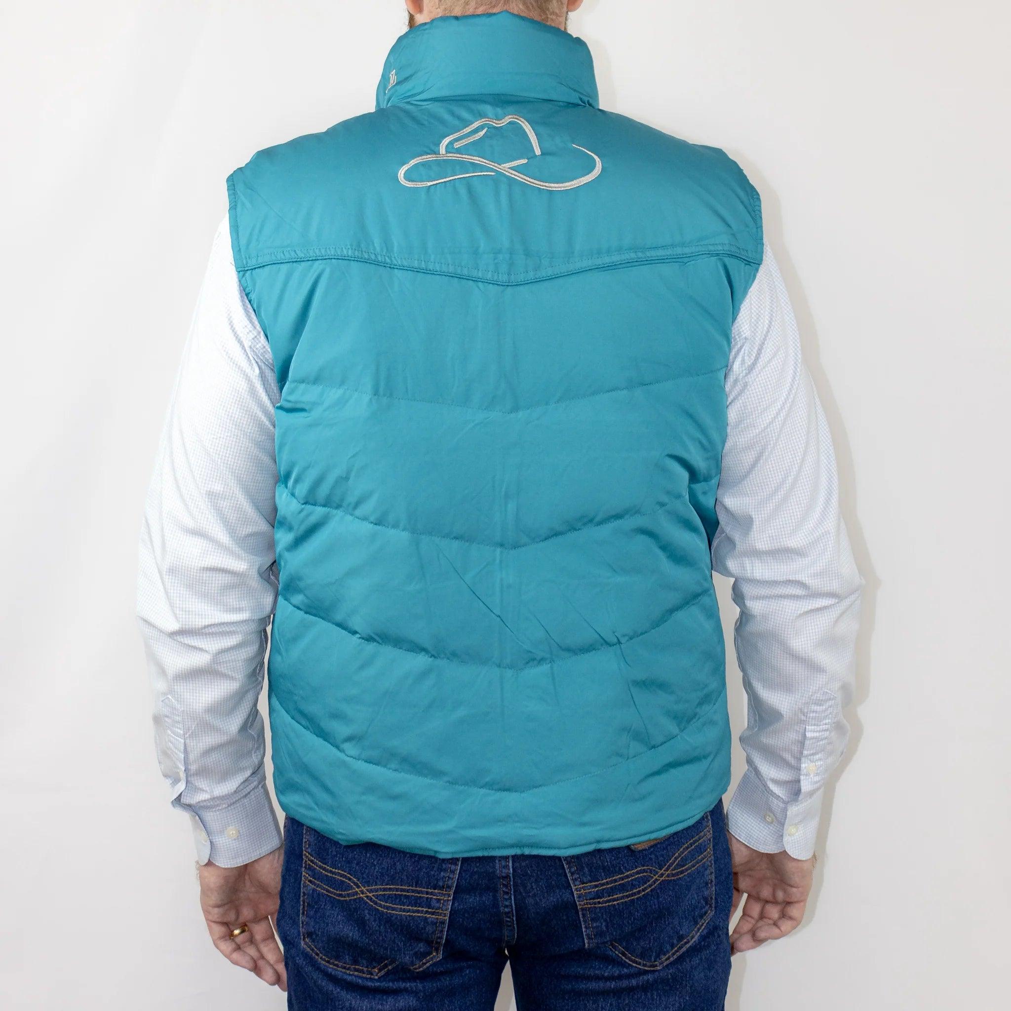 Colete Resistol® Importado Dupla Face Cinza/Azul - Strut