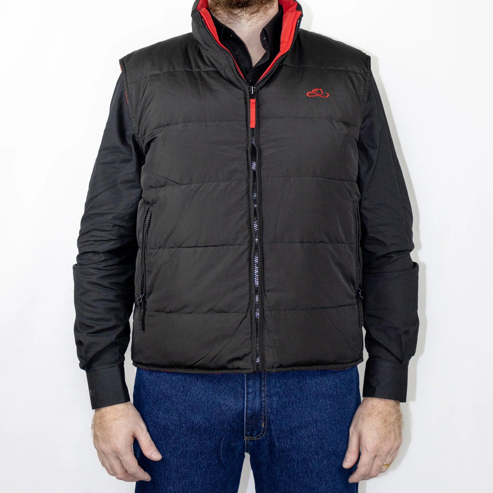 Colete Resistol® Importado Dupla Face Vermelho/Preto - Strut