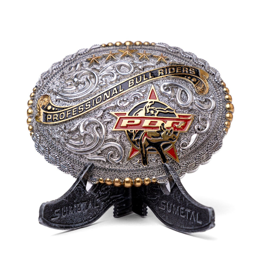 Fivela Sumetal Country Masculina PBR Professional Bull Riders - Strut