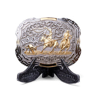 Fivela Sumetal Country Team Roping Masculina - Strut