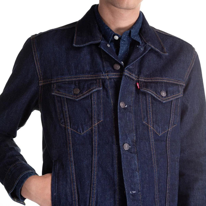 Jaqueta Levi's® The Trucker Jacket - Lavagem Escura - Strut