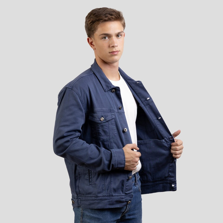 Jaqueta Masculina Strut Sarja Blueberry Vintage - Strut