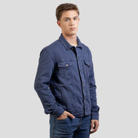 Jaqueta Masculina Strut Sarja Blueberry Vintage - Strut