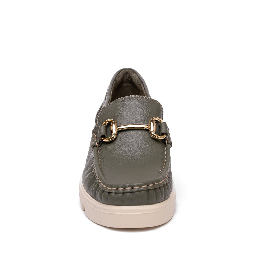Mocassim Feminino Strut Confort - Oliva - Strut