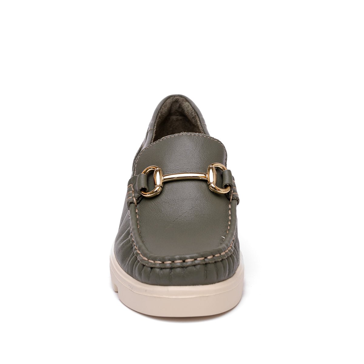 Mocassim Feminino Strut Confort - Oliva - Strut