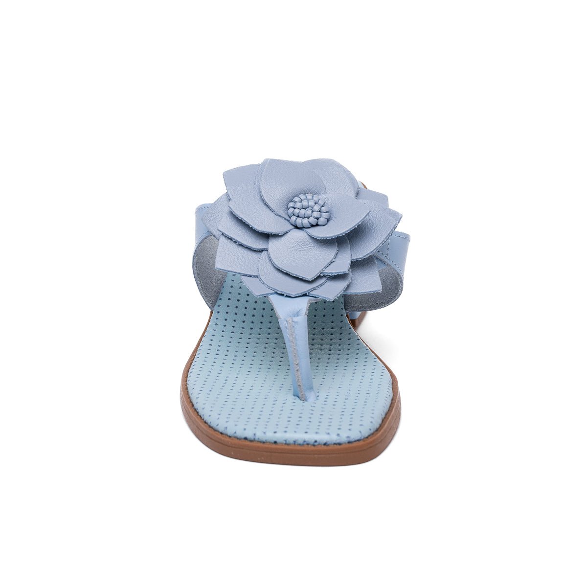 Sandália Feminina Strut Confort com Salto - Azul Bebê - Strut