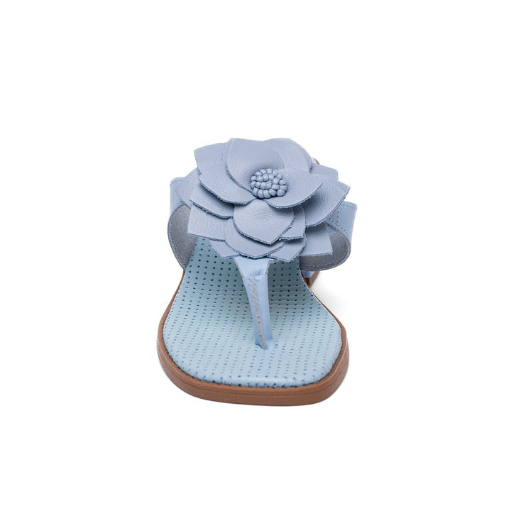 Sandália Feminina Strut Confort com Salto - Azul Bebê - Strut