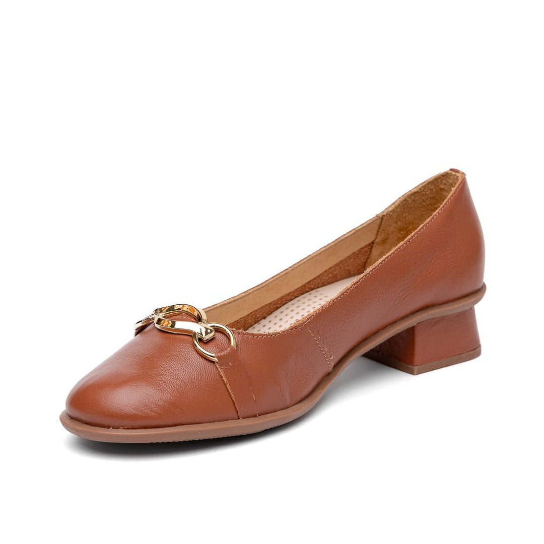 Sapato Feminino Strut Confort - Ferrugem - Strut