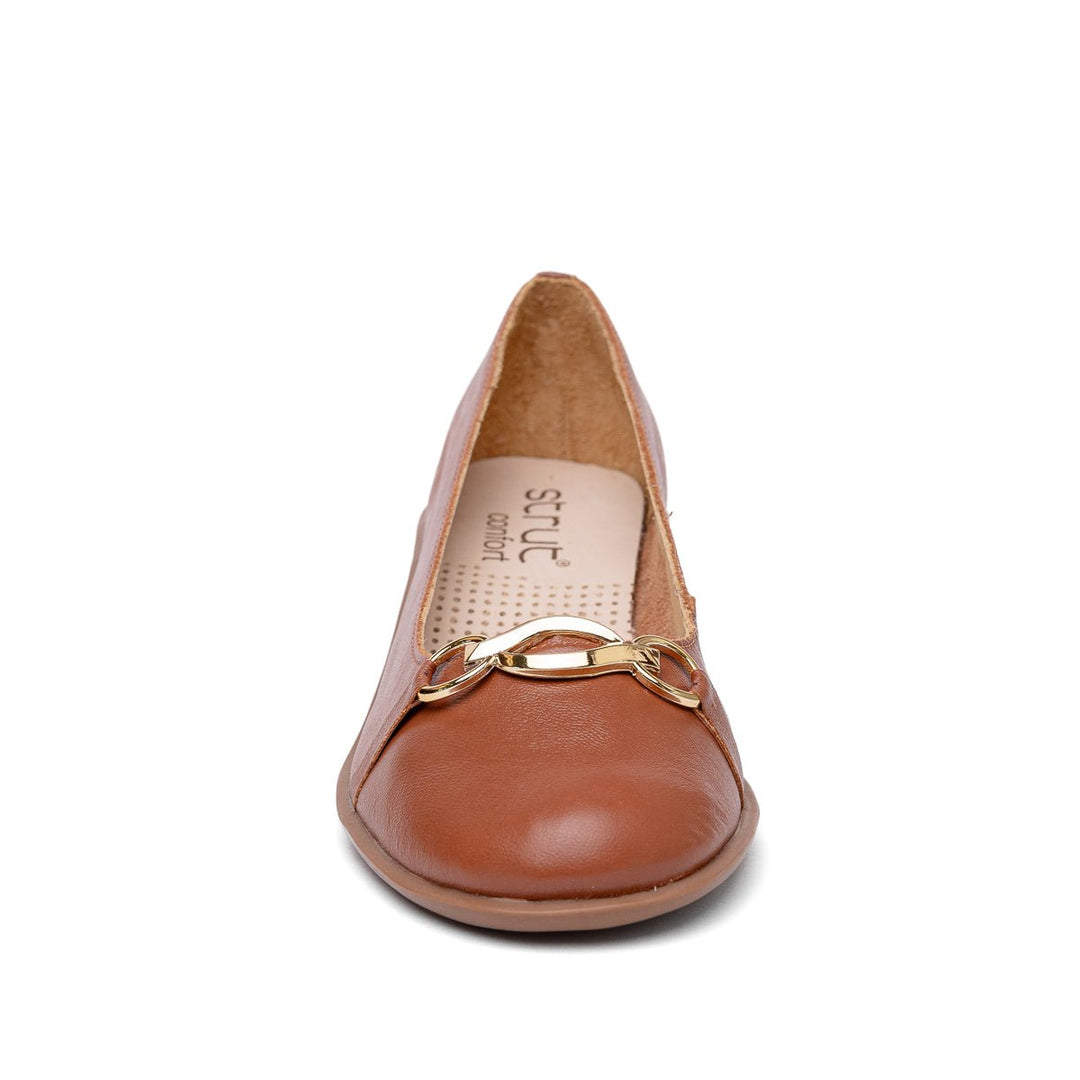 Sapato Feminino Strut Confort - Ferrugem - Strut