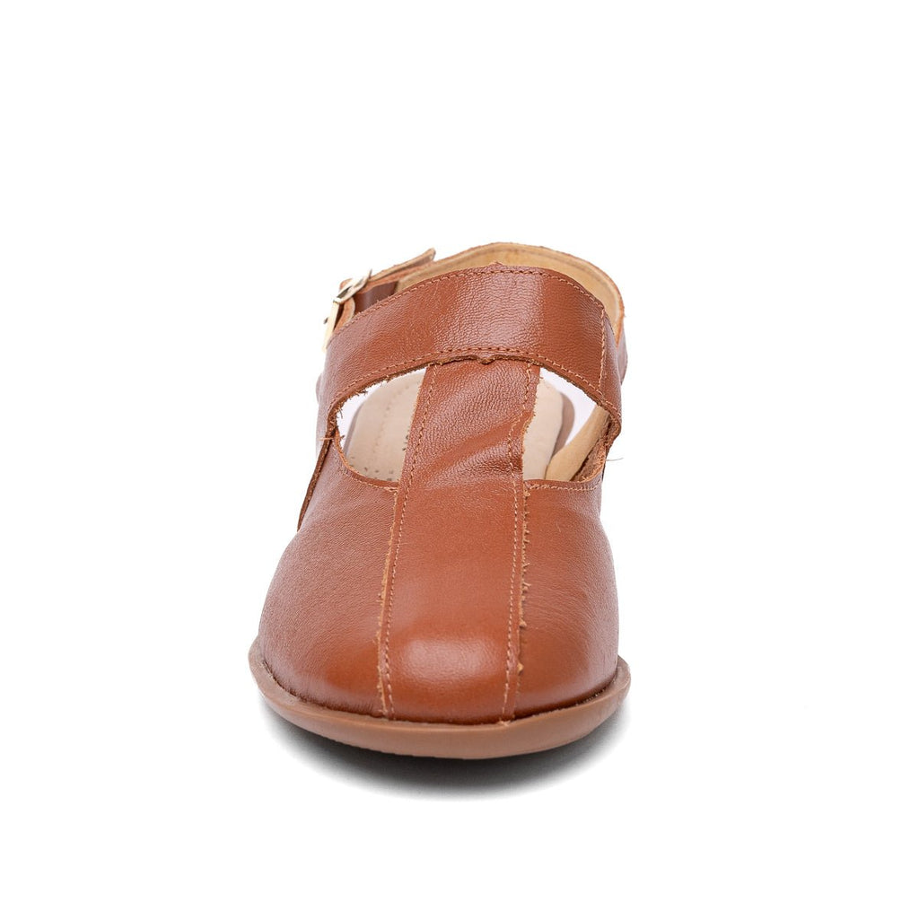 Slingback Feminino Strut Confort - Ferrugem - Strut